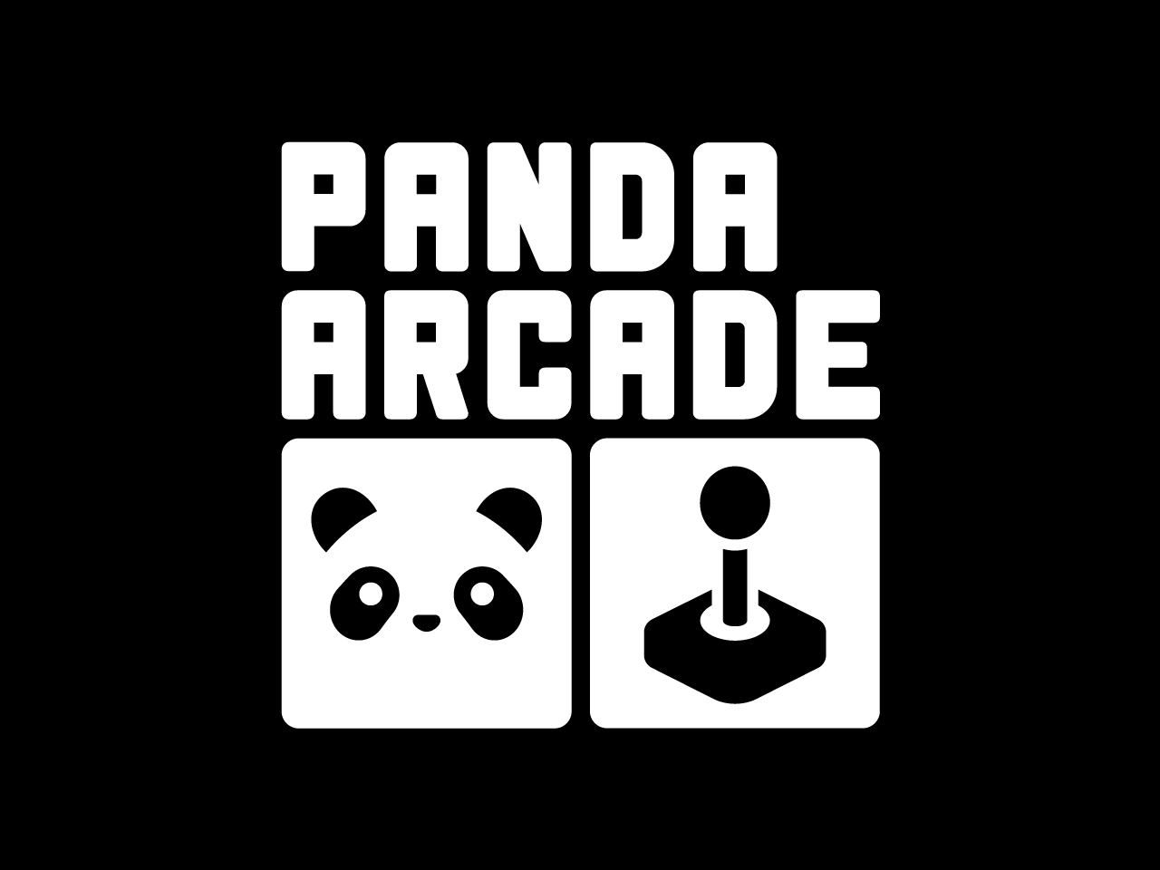 Panda Arcade Logo Square
